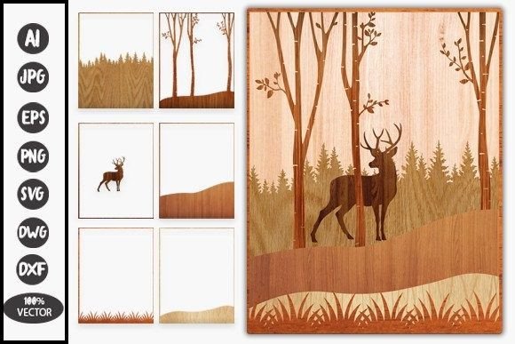 3D Laser Cut Landscape: Modern Art for Your Walls