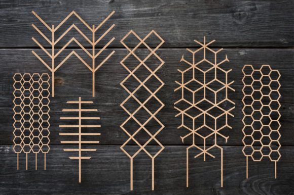 Boho Plant Trellis Houseplant Stakes: A Designer's Guide