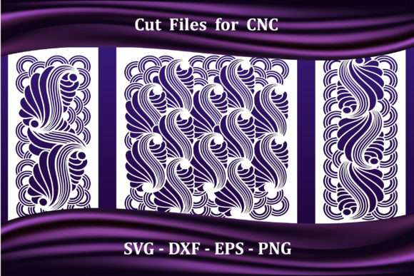 Modern Geometric Decorative Panels & Cut Files for CNC